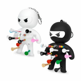 忍者 ポータブル ゴルフティー ホルダー キーチェーン ゴルフ用品 アクセサリー Primus Golf Ninja Tee Holder