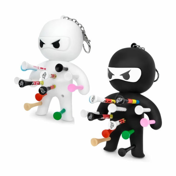 忍者 ポータブル ゴルフティー ホルダー キーチェーン ゴルフ用品 アクセサリー Primus Golf Ninja Tee Holder