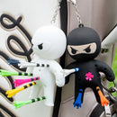 忍者 ポータブル ゴルフティー ホルダー キーチェーン ゴルフ用品 アクセサリー Primus Golf Ninja Tee Holder