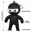 忍者 ポータブル ゴルフティー ホルダー キーチェーン ゴルフ用品 アクセサリー Primus Golf Ninja Tee Holder