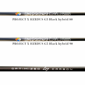 プロジェクトX PROJECT X HZRDUS Gen5 Black ユーティリティ用シャフト ハザーダス ジェン5 ブラック 低弾道 スピン 4Dカーボン PGAツアー設計