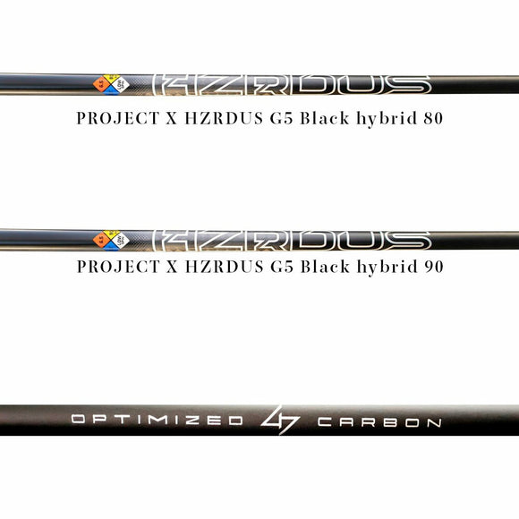 プロジェクトX PROJECT X HZRDUS Gen5 Black ユーティリティ用シャフト ハザーダス ジェン5 ブラック 低弾道 スピン 4Dカーボン PGAツアー設計