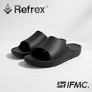 REFREX リカバリーサンダル IFMC加工 ナノミネラル配合 スリッパ メンズ レディース ゴルフ後のリラックス 室内履き テレワーク 快適クッションサンダル