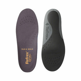 REFREX Run&Walk 男性用 インソール 転倒防止 歩行安定 疲れにくい 中敷き IFMC加工 日本開発 足元サポート ゴルフ ウォーキング Run and Walk