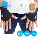 5月中旬出荷予定 スパームス SParms SP Glove 指なしグローブ アームグローブ UVカット UPF50+ 手のひらなし 指先カット 紫外線対策 冷感 吸汗速乾 アウトドア
