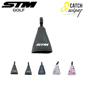 STM キャッチ＆ワイパー パターキャッチャー ボール拭き マイクロファイバー コンパクト設計 ゴルフアクセサリー 便利グッズ
