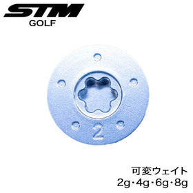 STM G-Jack G-Jack+ Plus 2g 4g 6g 8g ゴルフグリップ専用 別売りウェイト 可変ウェイト対応