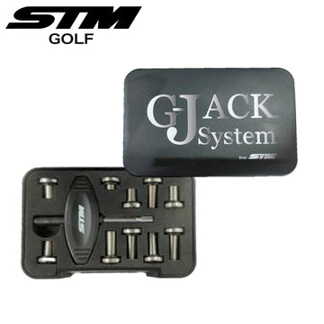 STM G-Jack G-ジャック システム 並目調整キット 重量可変式グリップ用 ウェイト調整セット レンチ 専用ケース付 ゴルフグリップ カスタマイズ バランス調整