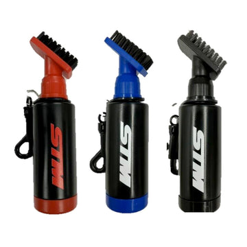 STM UT ブラシ ゴルフ用クリーニングブラシ グリップ洗浄 ヘッド溝掃除 シューズ対応 セルフプレー必需品 簡単お手入れ ゴルフ用品 Red Blue Black