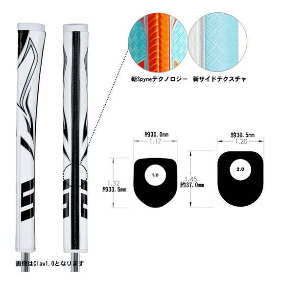 スーパーストローク SuperStroke Zenergy ゼナジー クロー2.0 パターグリップ GR259 国内正規品