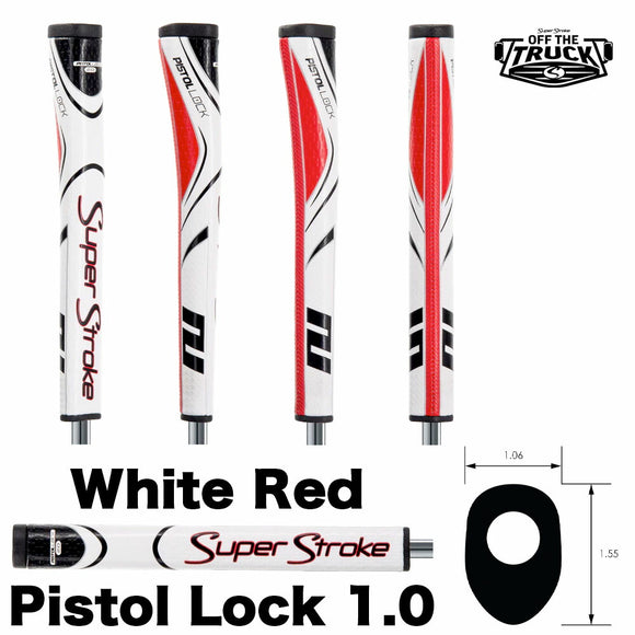 スーパーストローク SuperStroke Off The Truck Zenergy Pistol Lock パターグリップ ピストルロック ゴルフ 人間工学設計 滑りにくい 高精度 安定感 パター用