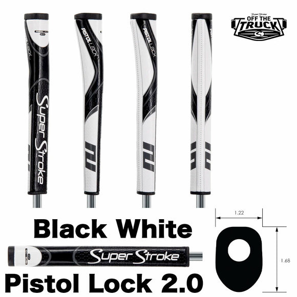 スーパーストローク SuperStroke Off The Truck Zenergy Pistol Lock パターグリップ ピストルロック ゴルフ 人間工学設計 滑りにくい 高精度 安定感 パター用