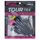 ゴルフティー TOUR TEE COMBO 80mm＆40mm 5本セット 耐久性抜群 ゴムカップ仕様 飛距離アップ 安定ショット USGA＆R＆A適合 T-490