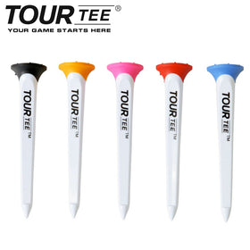 ゴルフティー TOUR TEE ORIGINAL 80mm 5本セット 高耐久 幅広カップ 飛距離アップ スピン抑制 USGAルール適合 環境配慮 リサイクル素材 T-495