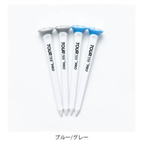 ゴルフティー ツアーティー プロ Tour Tee Pro T-489 80mm 4本セット 耐久性抜群 ゴルフティー 高さ調整目安付き 抵抗が少なく飛距離アップ