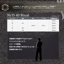 TRPX Fabulous Ni-Ti 40 Royal トリプルエックス ファビュラス ナイチタニウム40ロイヤル 単品販売不可 リシャフト時工賃別途必要