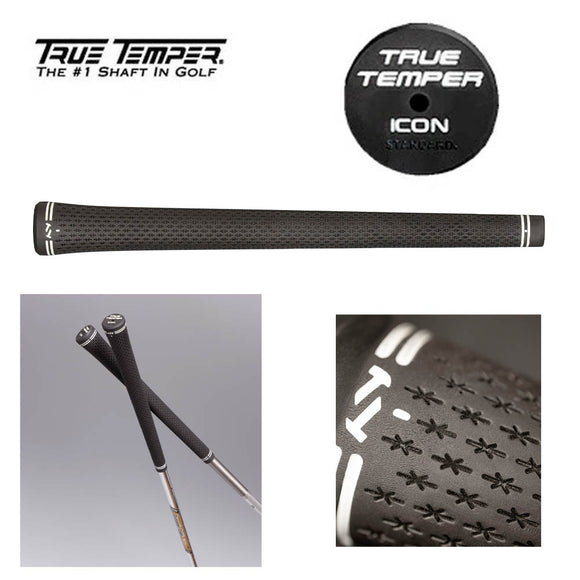 True Temper ICON トゥルーテンパー 高耐久ラバー採用 雨天対応 M58 M60 サイズ対応モデル ゴルフグリップ