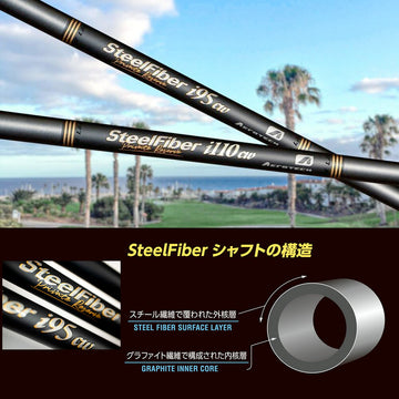 トゥルーテンパー スチールファイバー プライベート リザーブ i95cw TRUE TEMPER SteelFiber Private Reserve アイアン用 シャフト