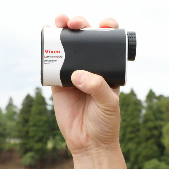Vixen VRF1000VZR 単眼鏡 携帯型レーザー距離計測器 高低差対応モデル 2色OLED 内蔵バッテリー搭載 IP54 防塵 防水 充電式 20mm 6倍 240Yd