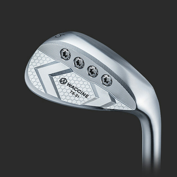 WACCINE comp TS-31 Wedge ウェッジ 軟鉄鍛造 重量調整機能搭載 バンカー アプローチ 劇的に変わる 高精度ショートゲーム 専用 ウェッジ