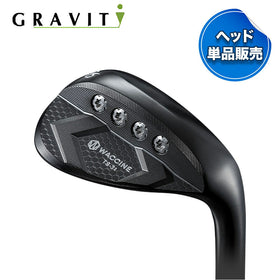 WACCINE comp TS-31 Wedge Black ウェッジ 黒IP仕上げ 軟鉄鍛造 重量調整機能搭載 操作性 抜けの良さ 進化した セミキャビティ ウェッジ ヘッド単品販売