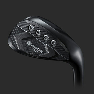 WACCINE comp TS-31 Wedge Black ウェッジ 黒IP仕上げ 軟鉄鍛造 重量調整機能搭載 操作性 抜けの良さ 進化した セミキャビティ ウェッジ ヘッド単品販売