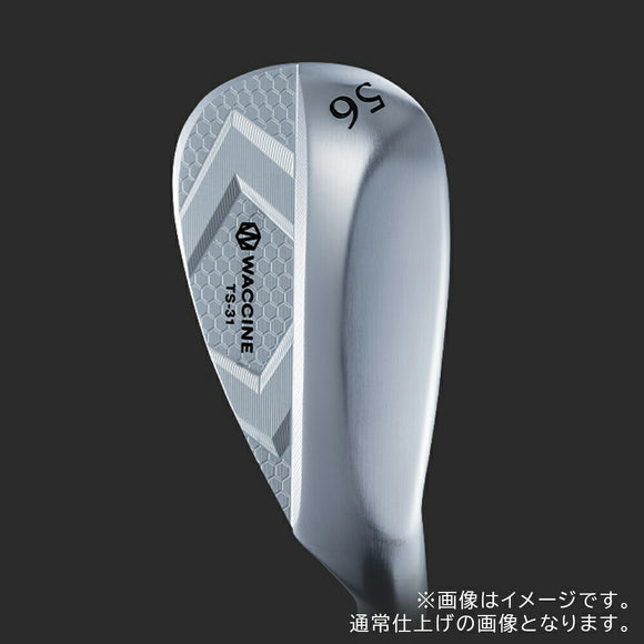 WACCINE comp TS-31 Wedge Black ウェッジ 黒IP仕上げ 軟鉄鍛造 重量調整機能搭載 操作性 抜けの良さ 進化した セミキャビティ ウェッジ