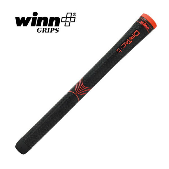 WINN DRI-TAC 2.0 ドライタック2.0 グリップ DRI-TAC LT ブラックxレッド スタンダードサイズ DTLT5-BKR