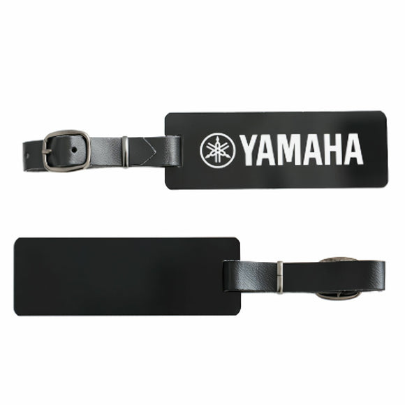 ヤマハ ゴルフ ネームプレート ブラック キャディバッグ用 名札 高級感あるデザイン YAMAHA GOLF Name Plate おしゃれでプレゼントにも最適
