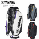 ヤマハ YAMAHA 2025年モデル キャディバッグ フラッグシップ プロレプリカ 9.5型 メンズ 5分割 48インチ対応 マグネットポケット搭載 カートタイプ 合成皮革