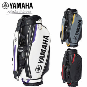 ヤマハ YAMAHA 2025年モデル キャディバッグ フラッグシップ プロレプリカ 9.5型 メンズ 5分割 48インチ対応 マグネットポケット搭載 カートタイプ 合成皮革