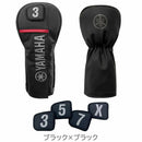 ヤマハ YAMAHA プロレプリカモデル ヘッドカバー フェアウェイウッド用 Y25HFP 3色展開 合成皮革 PU ゴルフ 2025年モデル 番手付替式 3 5 7 X