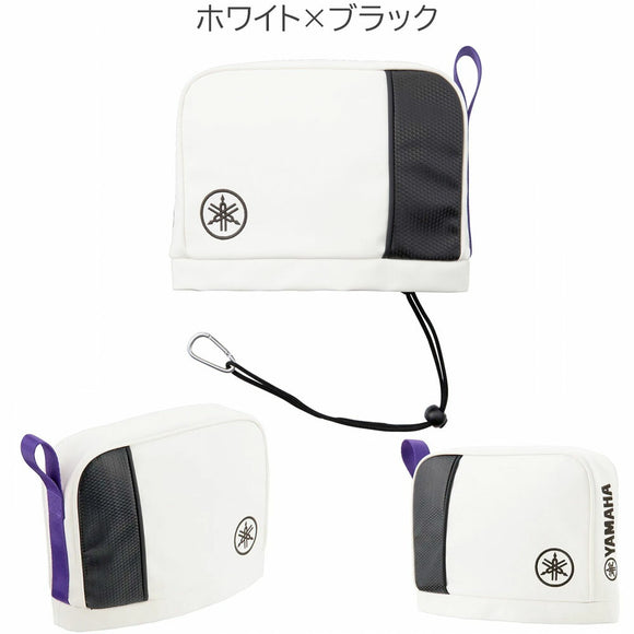 ヤマハ YAMAHA 2025年モデル プロレプリカ アイアンカバー Y25HIP 合成皮革 PU メンズ ゴルフ用品 カラビナ付き クラブ保護 シンプル 音叉マーク 刺繍ロゴ