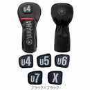 ヤマハ YAMAHA 2025年モデル ユーティリティ用 ヘッドカバー Y25HUP プロレプリカモデル ゴルフ PU合成皮革 3色展開 番手付替式 U4〜X メンズ レディース