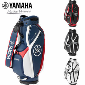 ヤマハ YAMAHA 2025年モデル キャディバッグ Y26CBM 9.5型 メンズ 47インチ対応 軽量3.8kg 5分割 カートタイプ 収納8ポケット 高級 ポリエステル 合成皮革