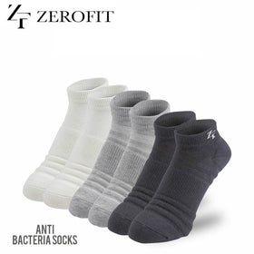 イオンスポーツ ゼロフィット ZEROFIT アンチバクテリアソックス ショートカット 男女兼用 抗菌防臭 日本製 25~27cm